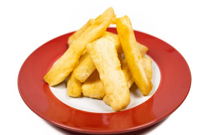 Order Yuca Fries food online from Frisco's Chicken store, Lancaster on bringmethat.com