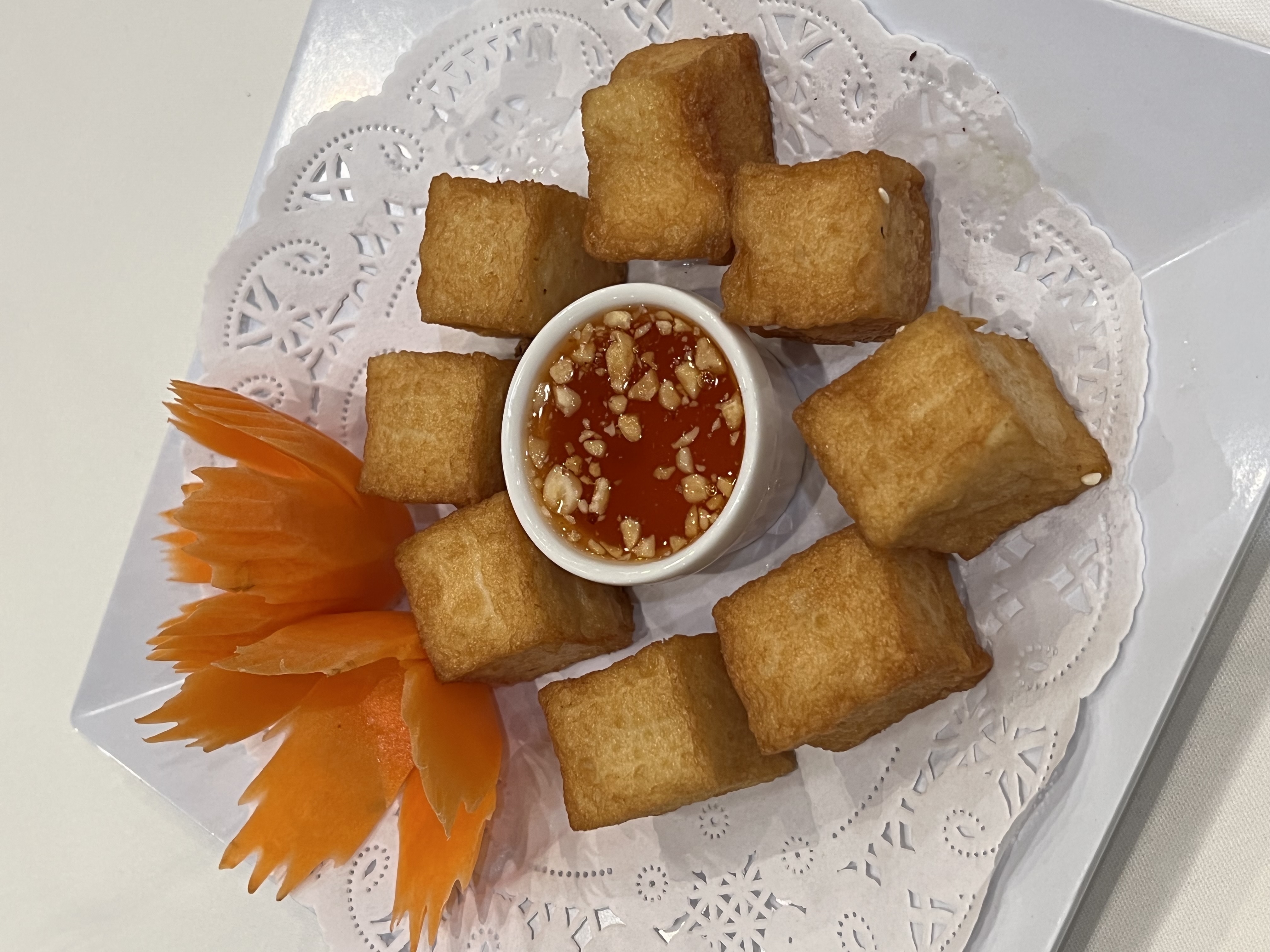 Order Fish Tofu food online from Ploy Thai Cuisine store, The Woodlands on bringmethat.com