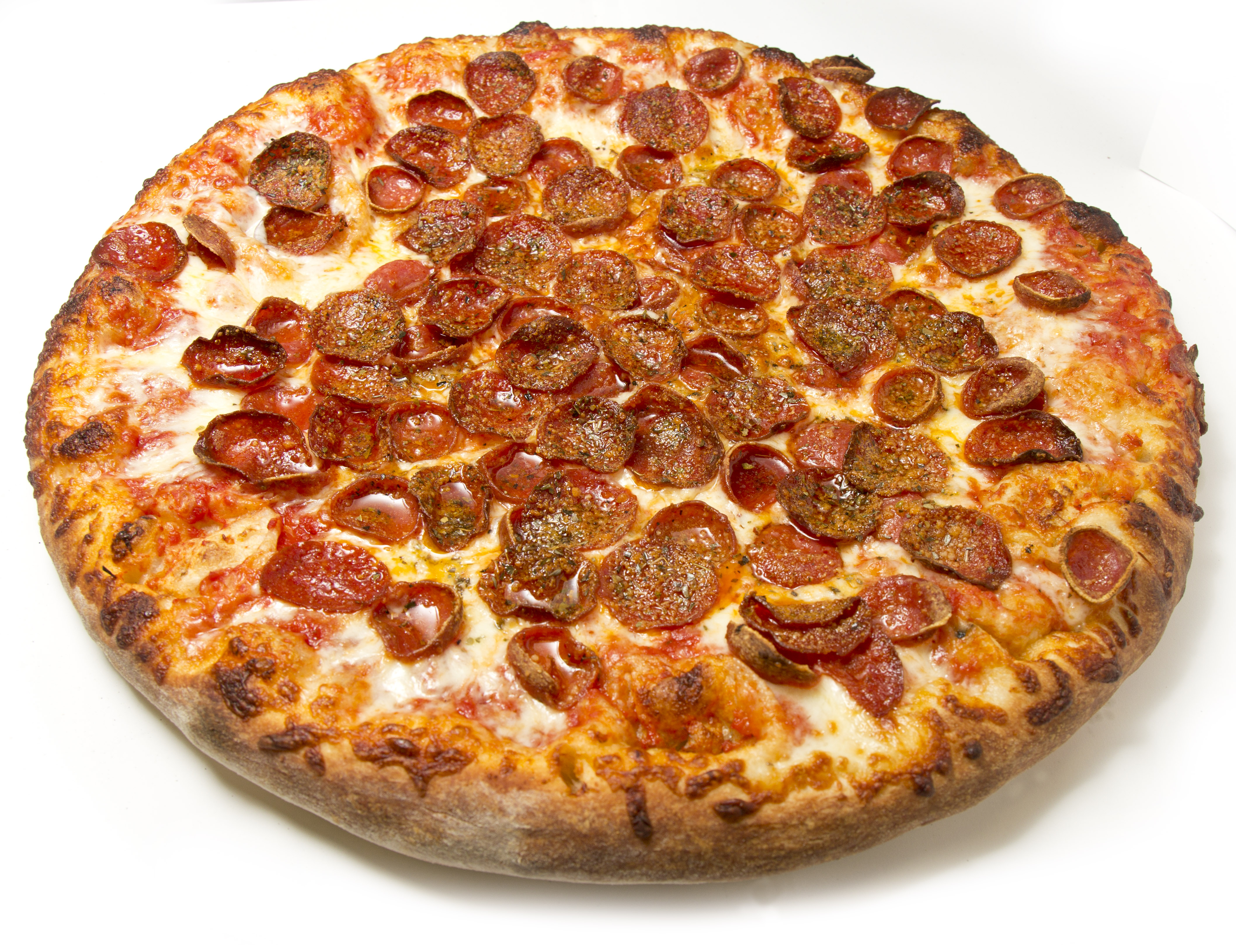Order The Double Down™ Pizza food online from Perri Pizzeria store, Henrietta on bringmethat.com