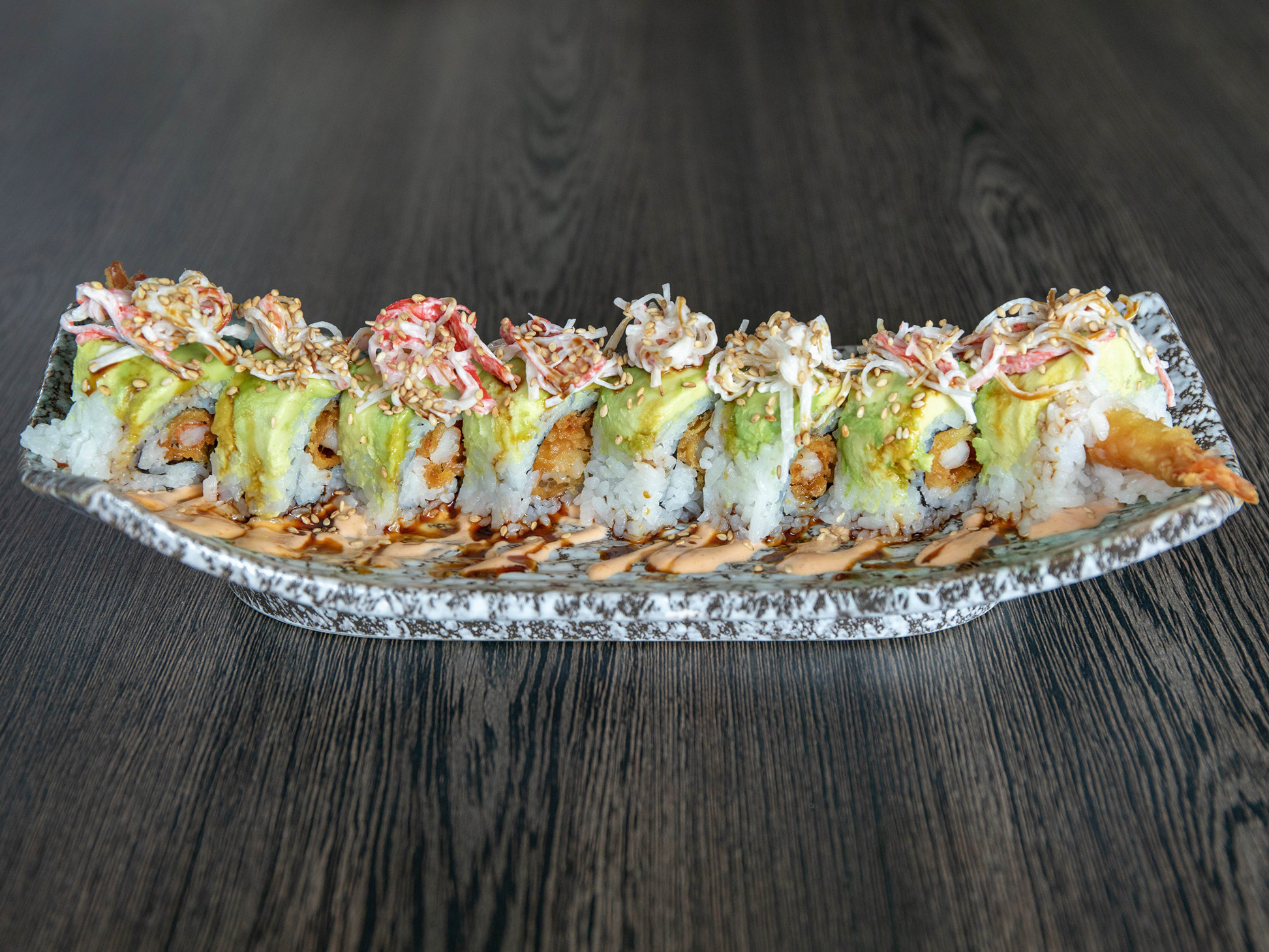 Order Crab Lover Roll food online from Amami Sushi store, San Bruno on bringmethat.com