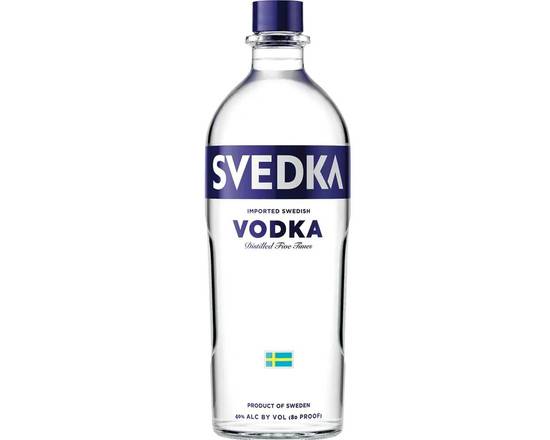 Order Svedka, 1.75L vodka food online from Brothers Wine & Liquor store, Copiague on bringmethat.com