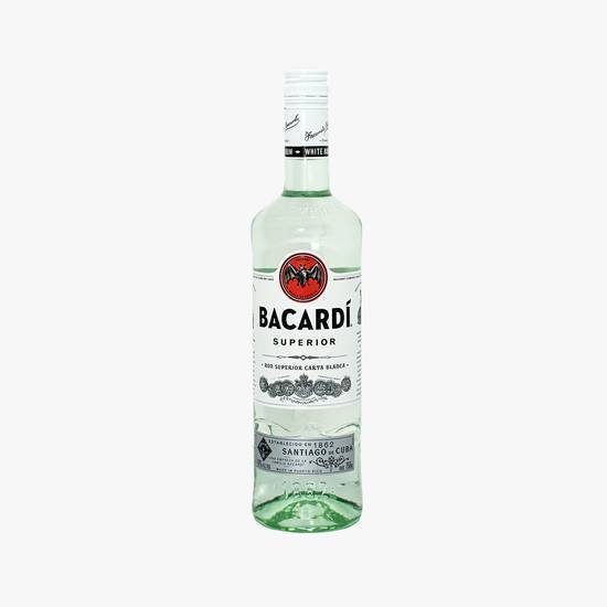 Order Bacardi Superior Rum, 375mL (37.5% ABV) food online from Quick N' Easy Liquor & Wine store, Seattle on bringmethat.com