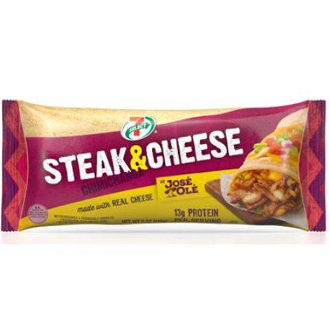 Order 7-Select Jose Ole Beef & Cheese Chimichanga 5oz food online from 7-Eleven store, Nephi on bringmethat.com