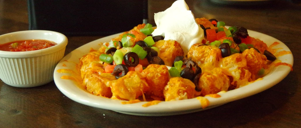 Order Tot - Chos food online from Silver Spur Texas Smokehouse BBQ store, Elm Grove on bringmethat.com