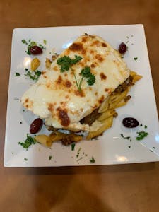 Order Pastitsio food online from Olive Tree Cafe store, Newark on bringmethat.com