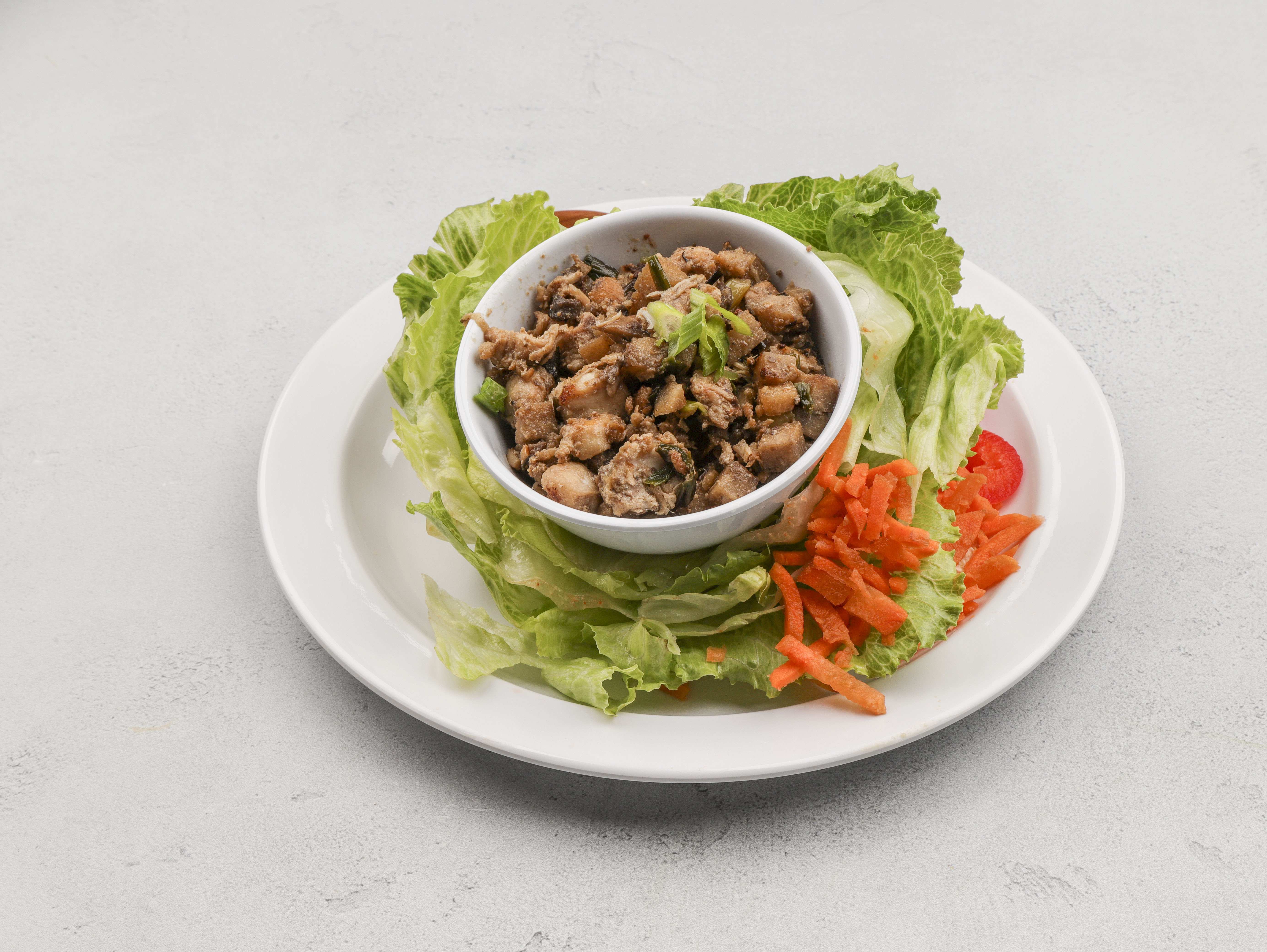 Order Thai Lettuce Wraps food online from Nothing But Noodles store, Huntsville on bringmethat.com