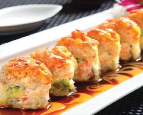 Order Snow Cone Roll  food online from Sushi Factory store, Azusa on bringmethat.com