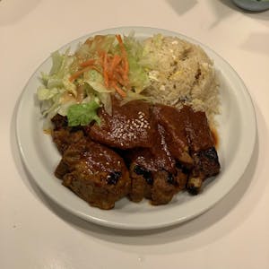 Order BBQ Pork Spare Ribs food online from Chillin Thai Cuisine store, El Monte on bringmethat.com