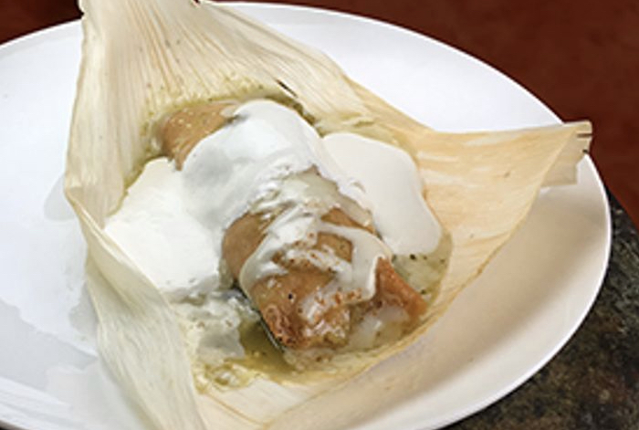Order Super Tamale  food online from Crazy Jorge Taqueria store, Castro Valley on bringmethat.com