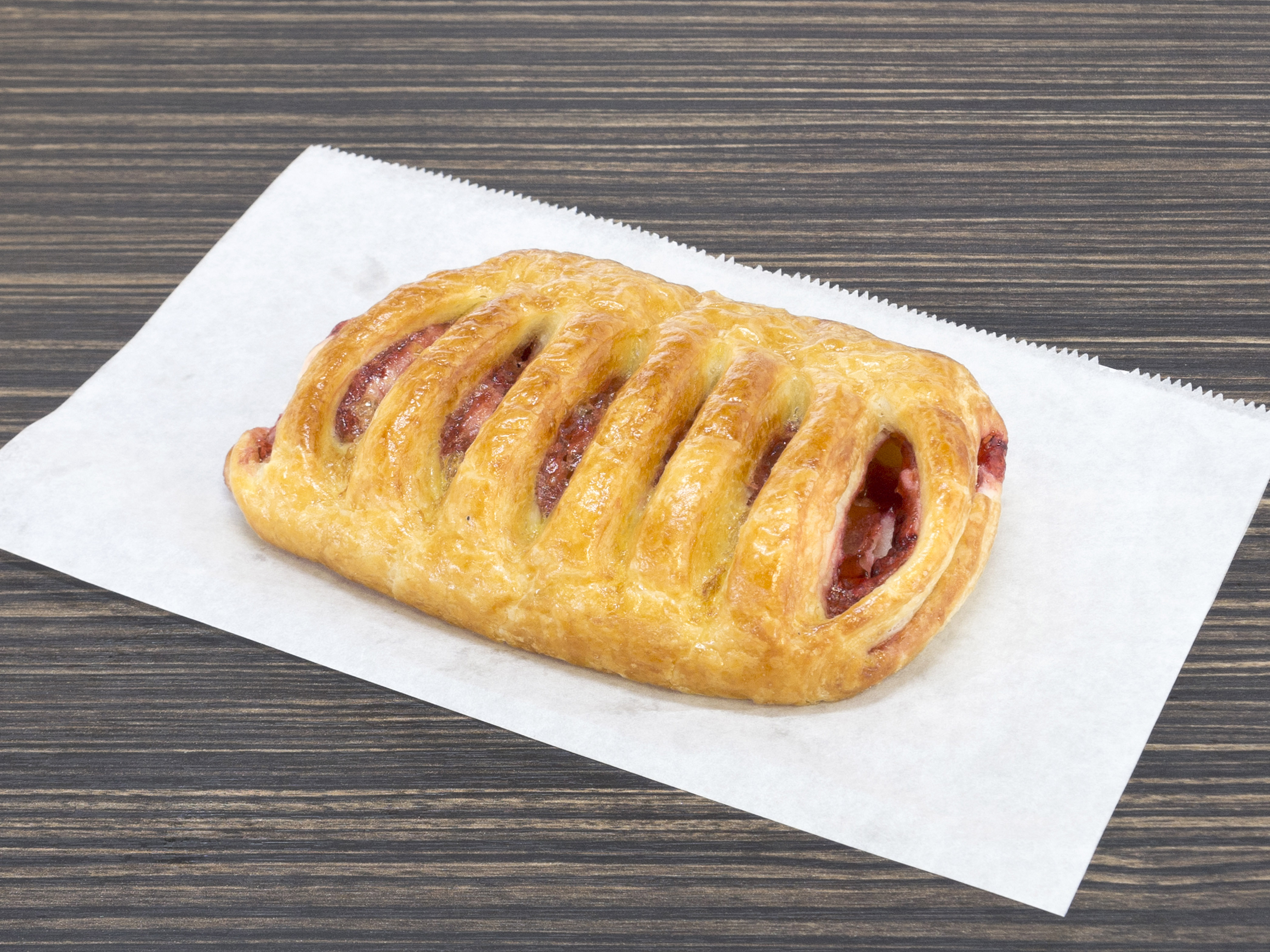 Order Strawberry Croissant Breakfast food online from Red Oak Donuts store, Red Oak on bringmethat.com