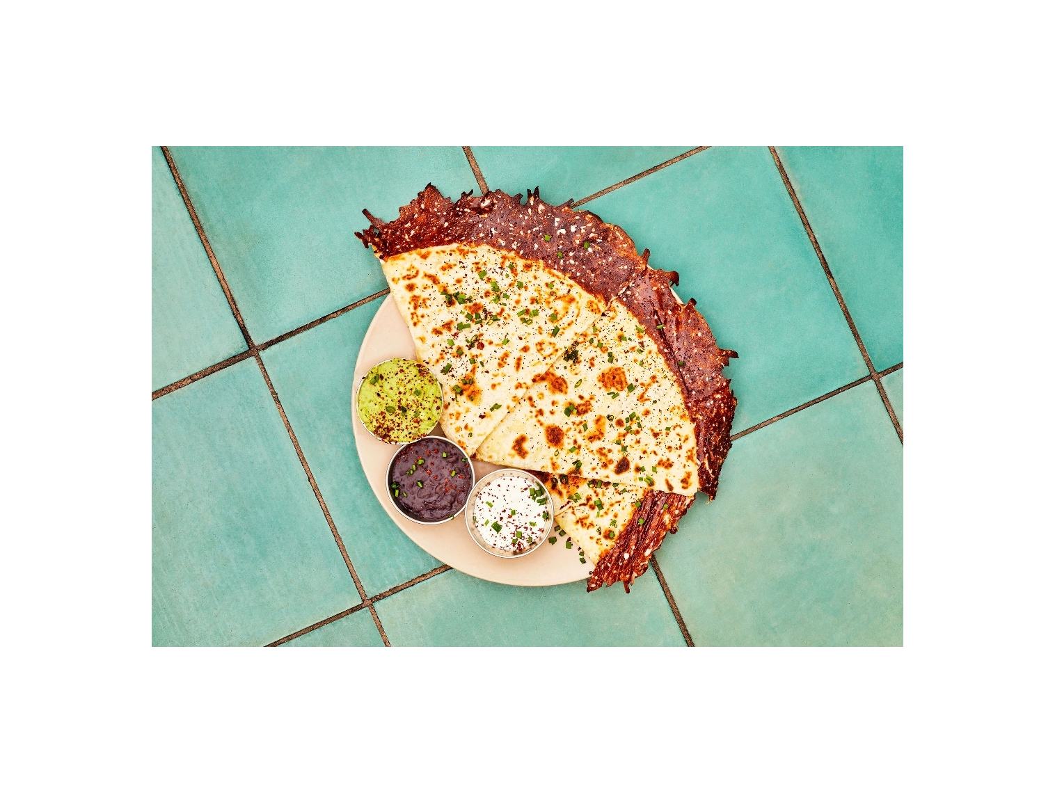 Order Quesadilla food online from Tacos Tu Madre store, Los Angeles on bringmethat.com