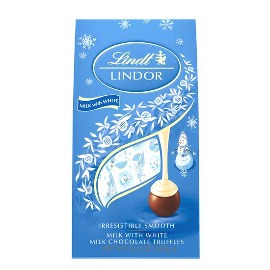 Order Lindt Snowmen Holiday Bag - 8.5 oz food online from Bartell Drugs store, NORTH BEND on bringmethat.com
