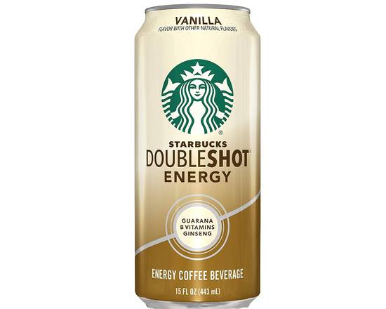 Order Starbucks Doubleshot Energy White Chocolate Coffee Energy Drink, 15 oz Can food online from Pit Stop Liquor Mart store, El Monte on bringmethat.com