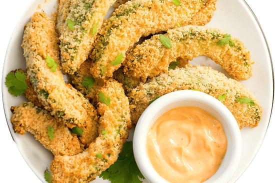 Order Fried Avocado food online from Solo Burgers&Wings store, Dallas on bringmethat.com
