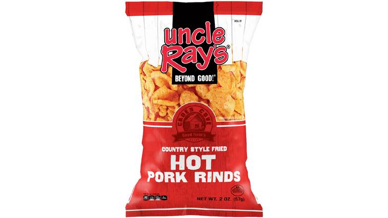 Order Uncle Ray'S Hot Pork Rinds food online from Red Roof Market store, Lafollette on bringmethat.com