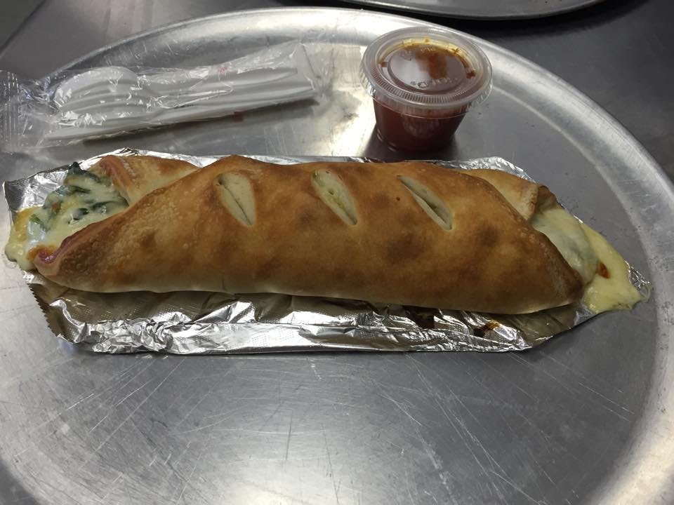 Order Spinach Roll - Roll food online from La Vera Pizzeria store, Feasterville-Trevose on bringmethat.com