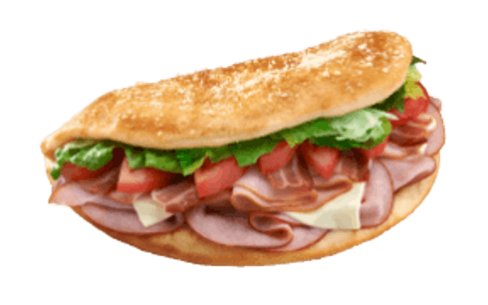 Order Turkey Club Sub - Regular 8" food online from Hungry Howies Pizza & Subs store, Alabaster on bringmethat.com