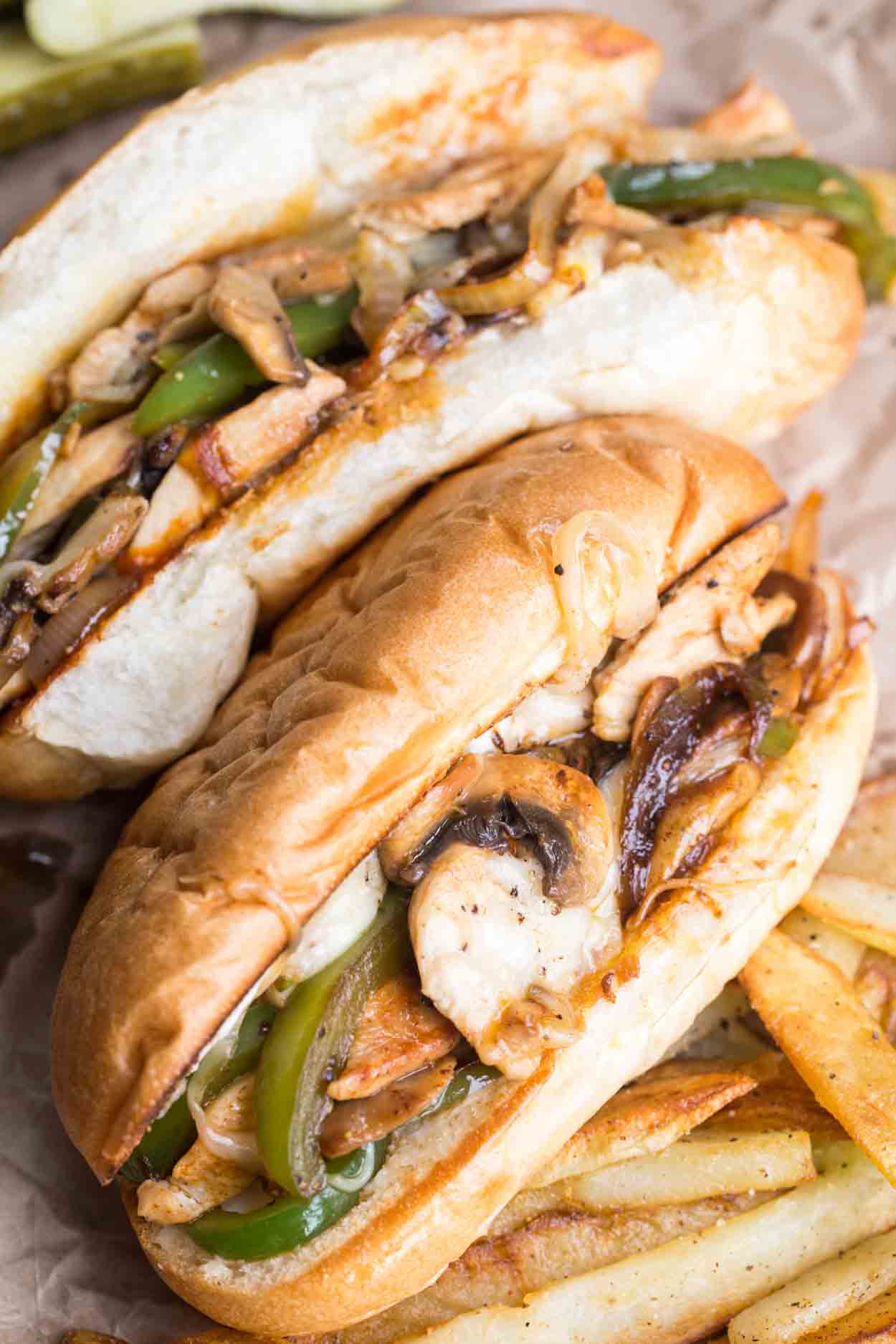Order Philly Cheese Steak Sandwich food online from Skippers Lounge store, Glendale on bringmethat.com