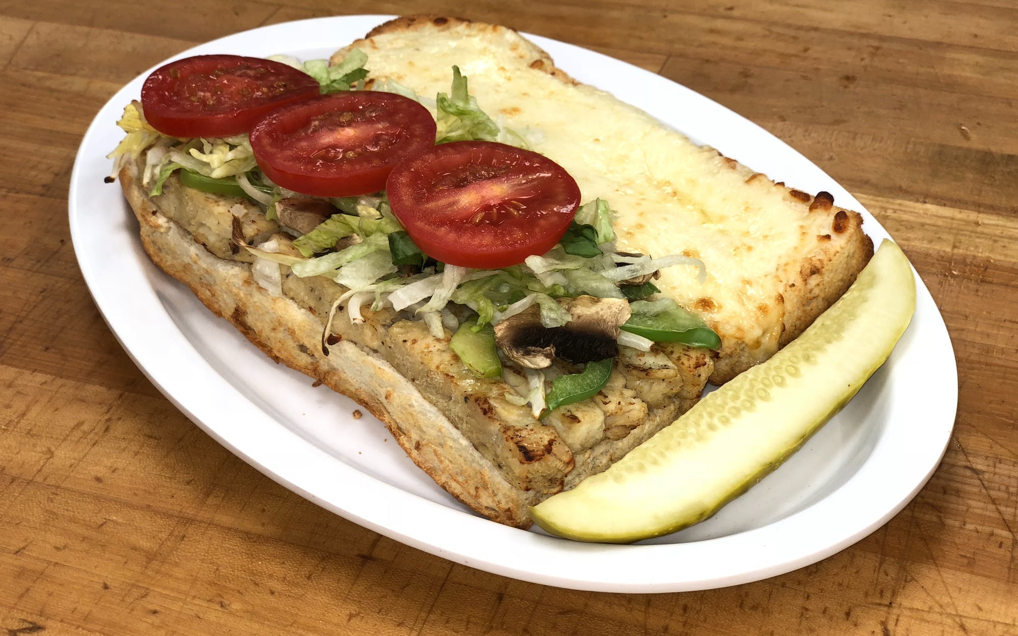 Order Chicken Light Grinder - Quarter 4.5" food online from Bellacino's Pizza & Grinders store, Southfield on bringmethat.com