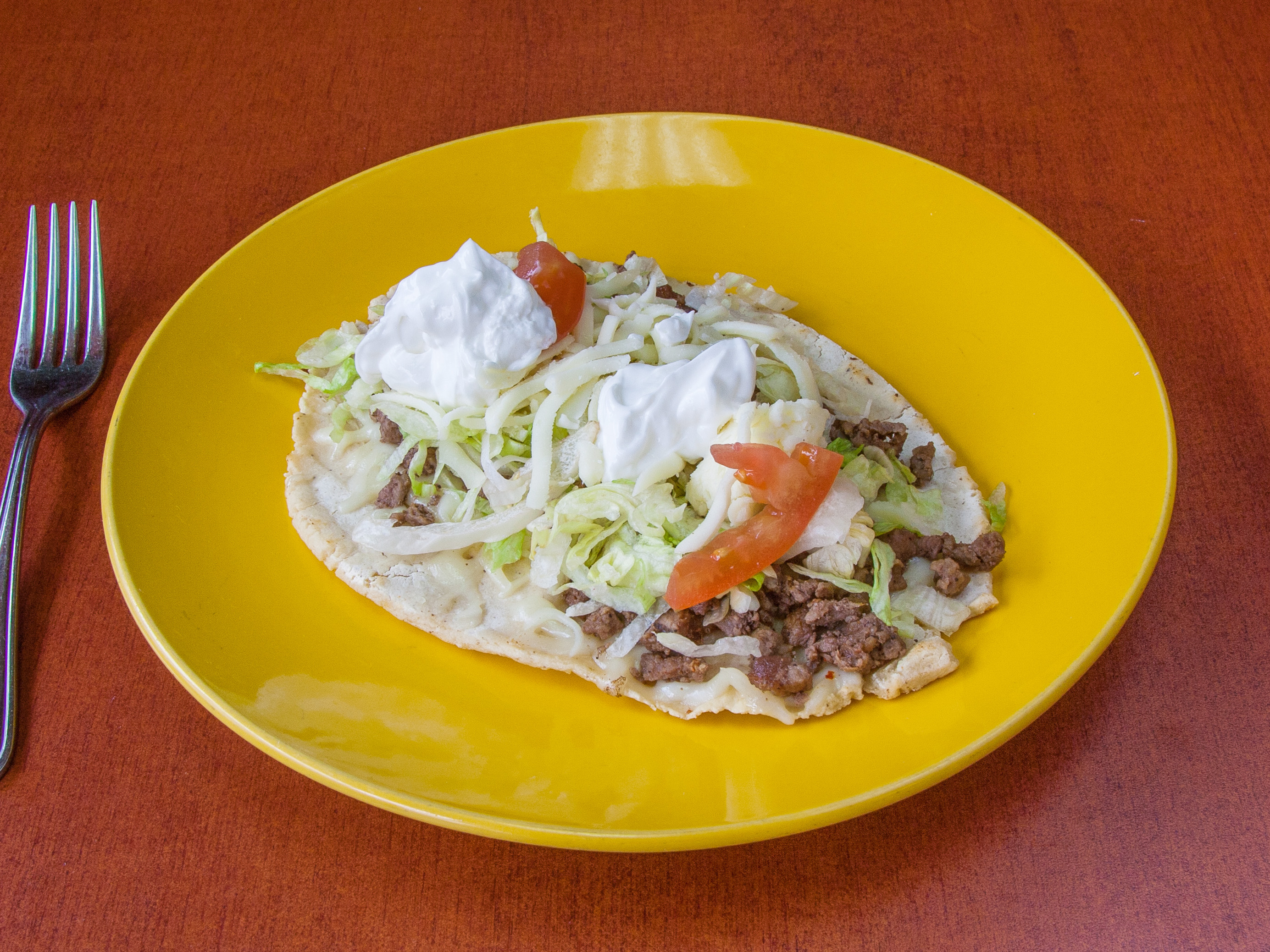 Order Huarache food online from Taco Yo store, Berwyn on bringmethat.com
