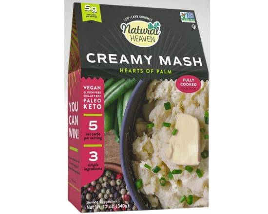 Order Natural Heaven Hearts of Palm Creamy Mash (12oz) food online from Ritual Acai Bar store, Los Angeles on bringmethat.com