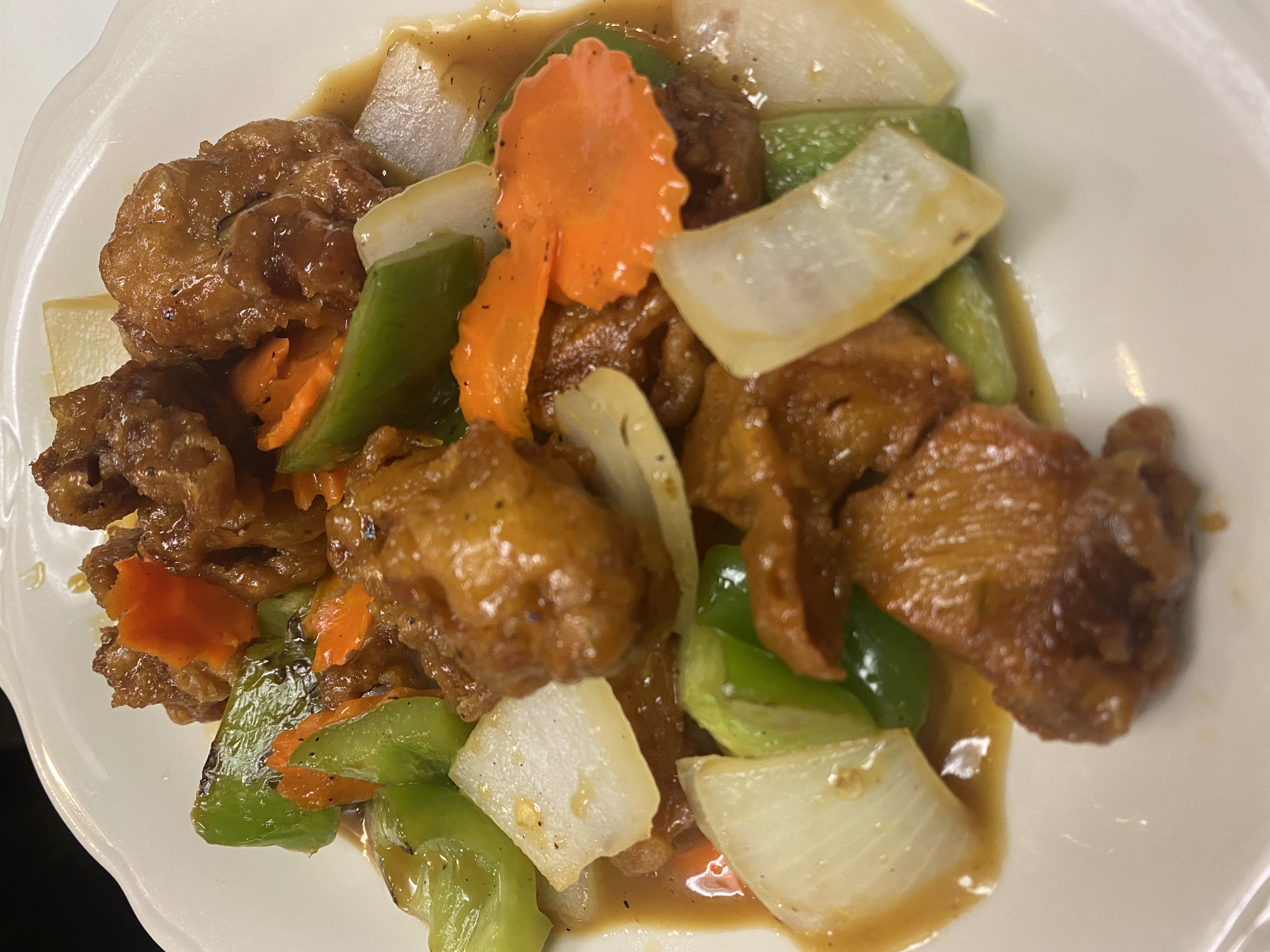 Order Orange Chicken  food online from Rice Thai Cafe and Sushi store, Chicago on bringmethat.com