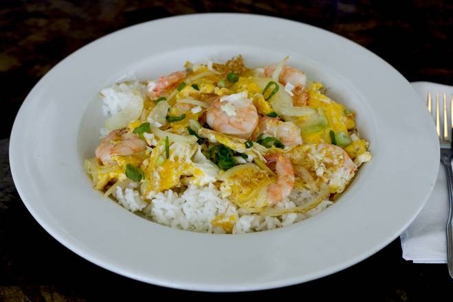 Order Shrimps with Egg food online from Ginger Cafe store, Sunnyvale on bringmethat.com