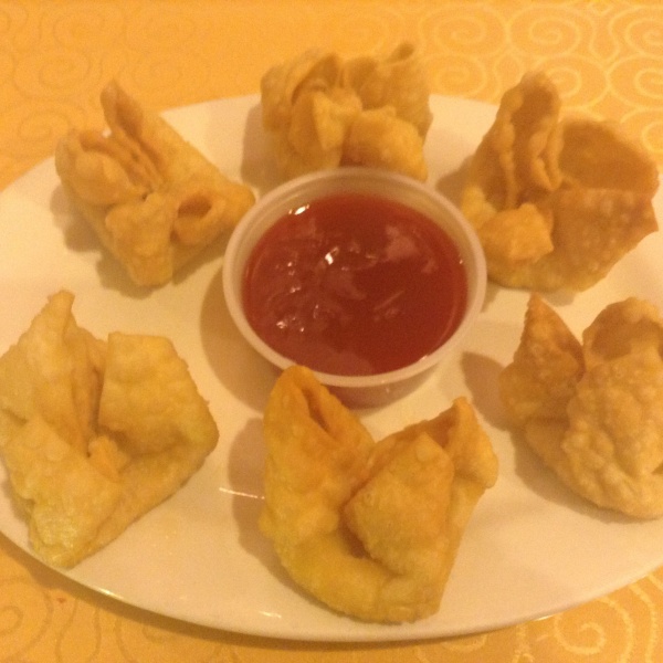 Order A4. Fried Cheese Rangoon food online from Full House Chinese Restaurant store, San Antonio on bringmethat.com
