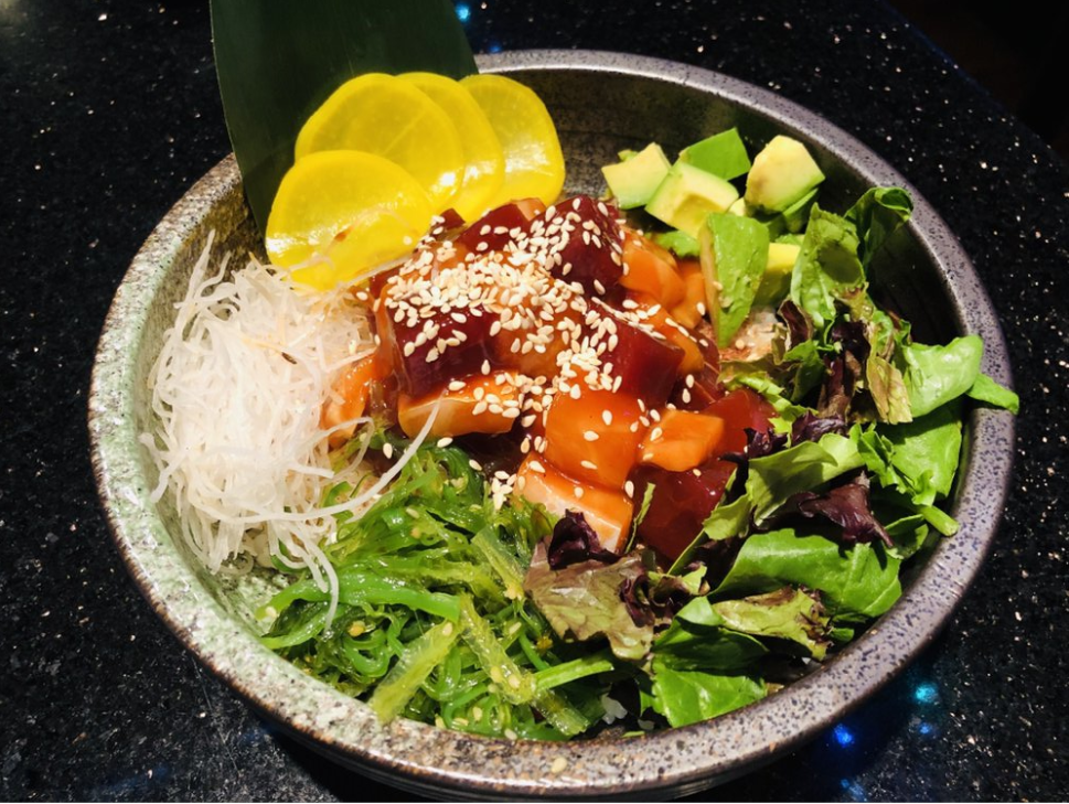 Order 1 Protein Poke Bowl food online from Hana Japanese Steakhouse store, Albany on bringmethat.com