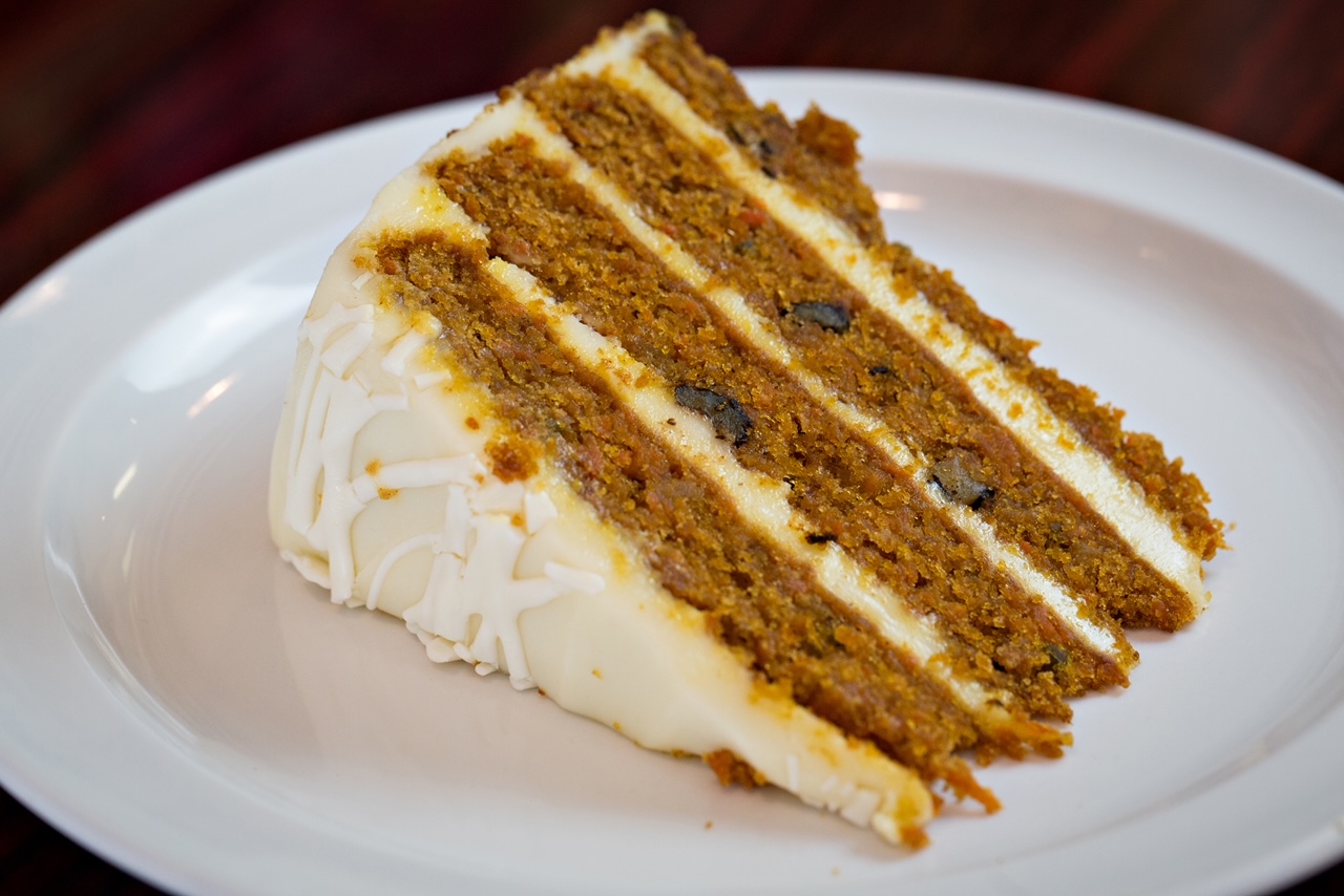 Order Slice of Carrot Cake food online from Sandwich Saloon store, San Pedro on bringmethat.com