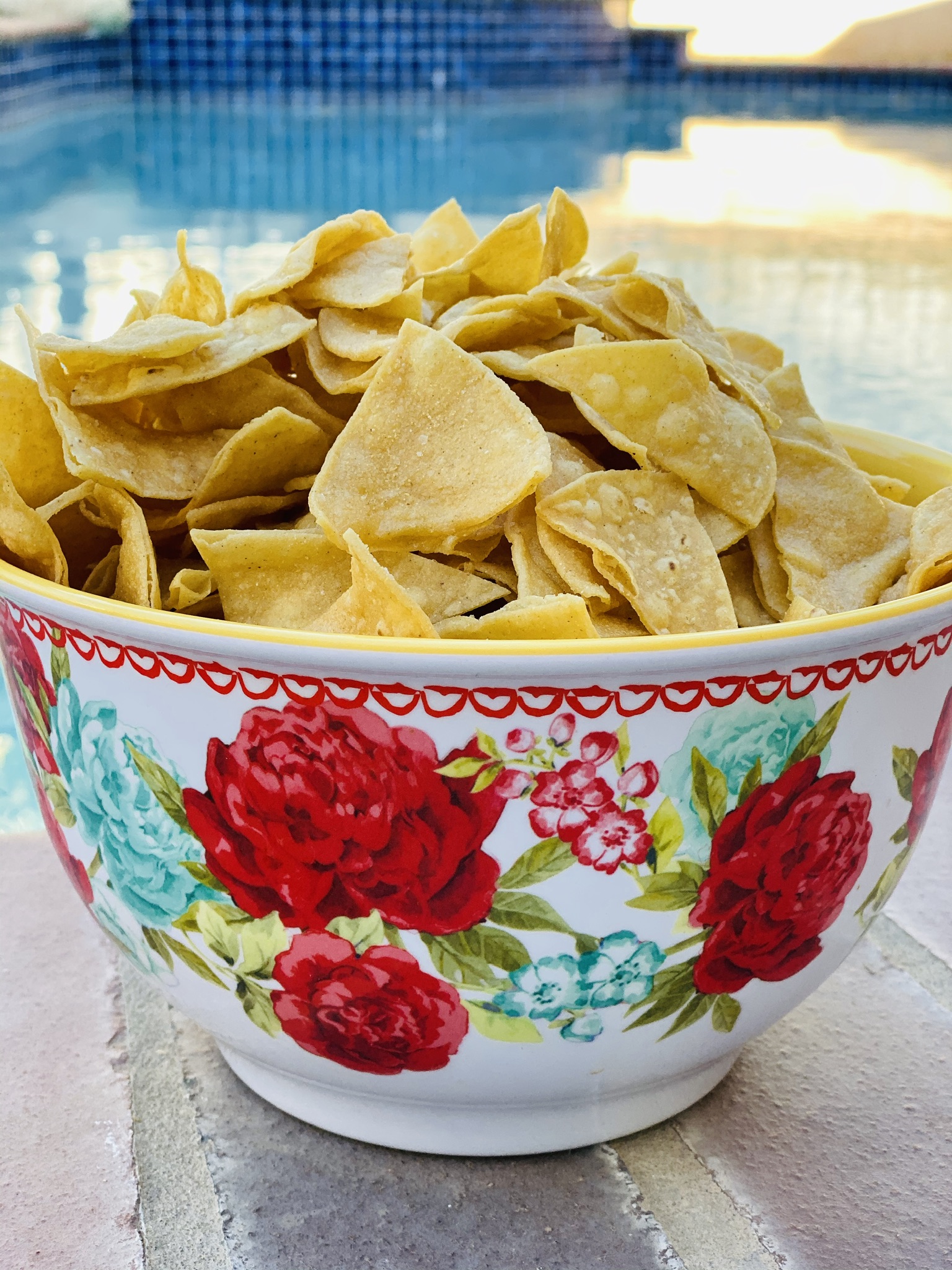Order Full Box Homemade Tortilla Chips food online from Nana Tamales New Mexico Specialties store, Temecula on bringmethat.com