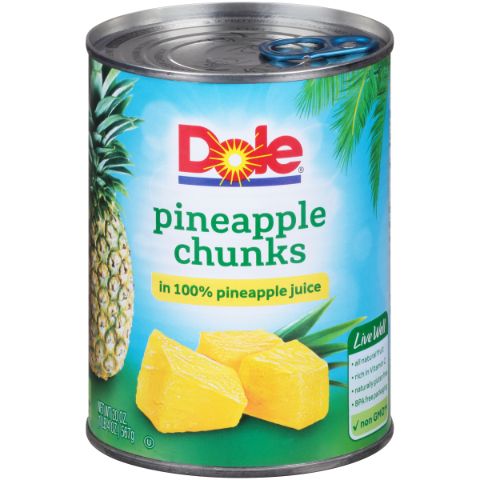 Order Dole Pineapple Chunks in Juice 20oz food online from 7-Eleven store, Newburyport on bringmethat.com