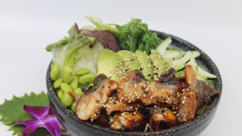 Order Broiled Eel Poké Bowl food online from Ij Sushi Burrito store, Seattle on bringmethat.com