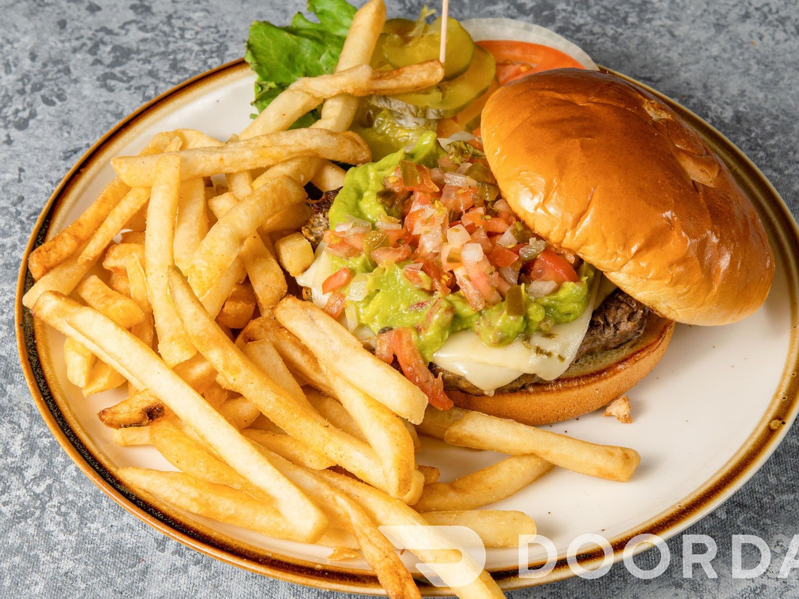 Order MexiCali Burger food online from Palmer Place store, La Grange on bringmethat.com