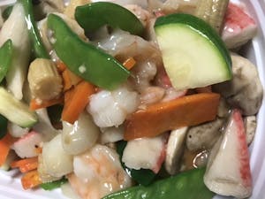 Order 129. Seafood Delight 海鲜大烩 food online from Moon Wok store, Lenexa on bringmethat.com