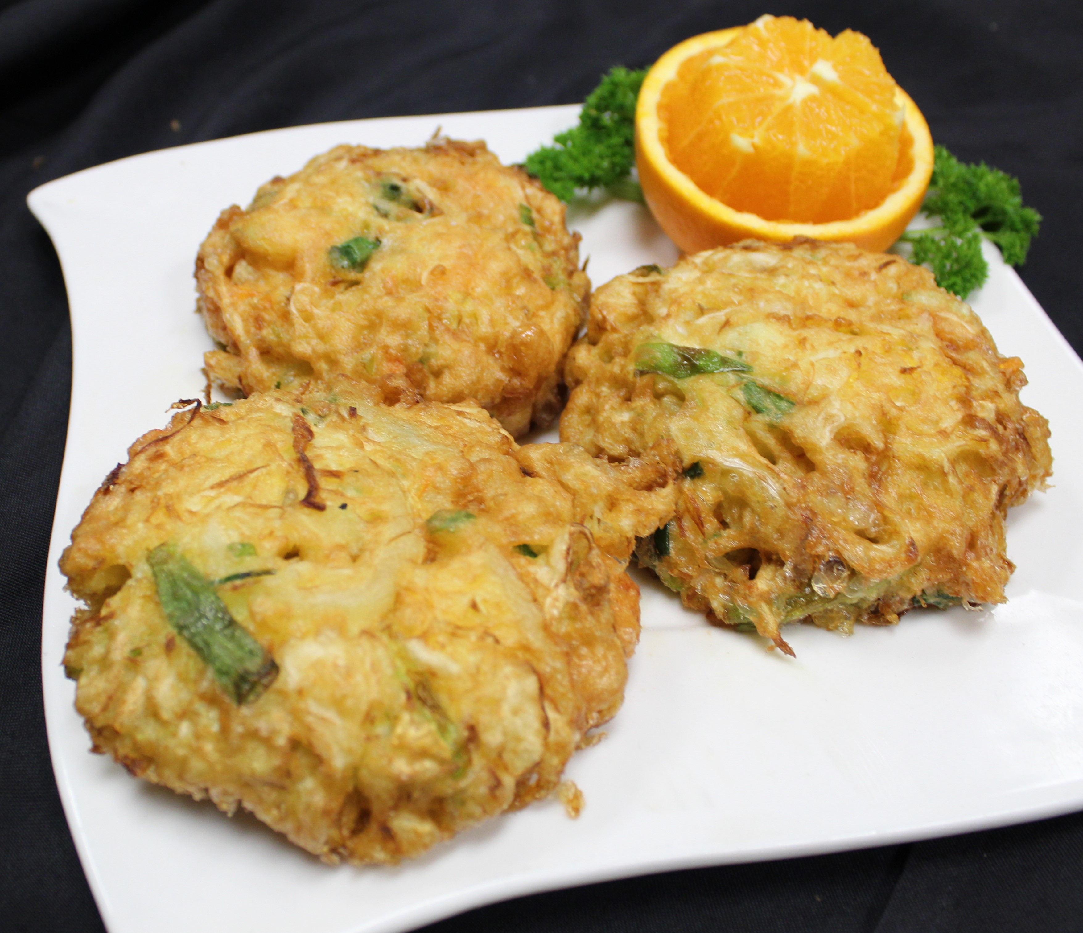 Order Combo Egg Foo Young food online from Green Asian Bistro store, Frisco on bringmethat.com