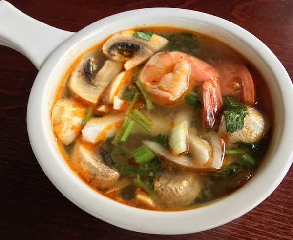 Order Tom Yum Soup  food online from Madai Sushi store, Frisco on bringmethat.com