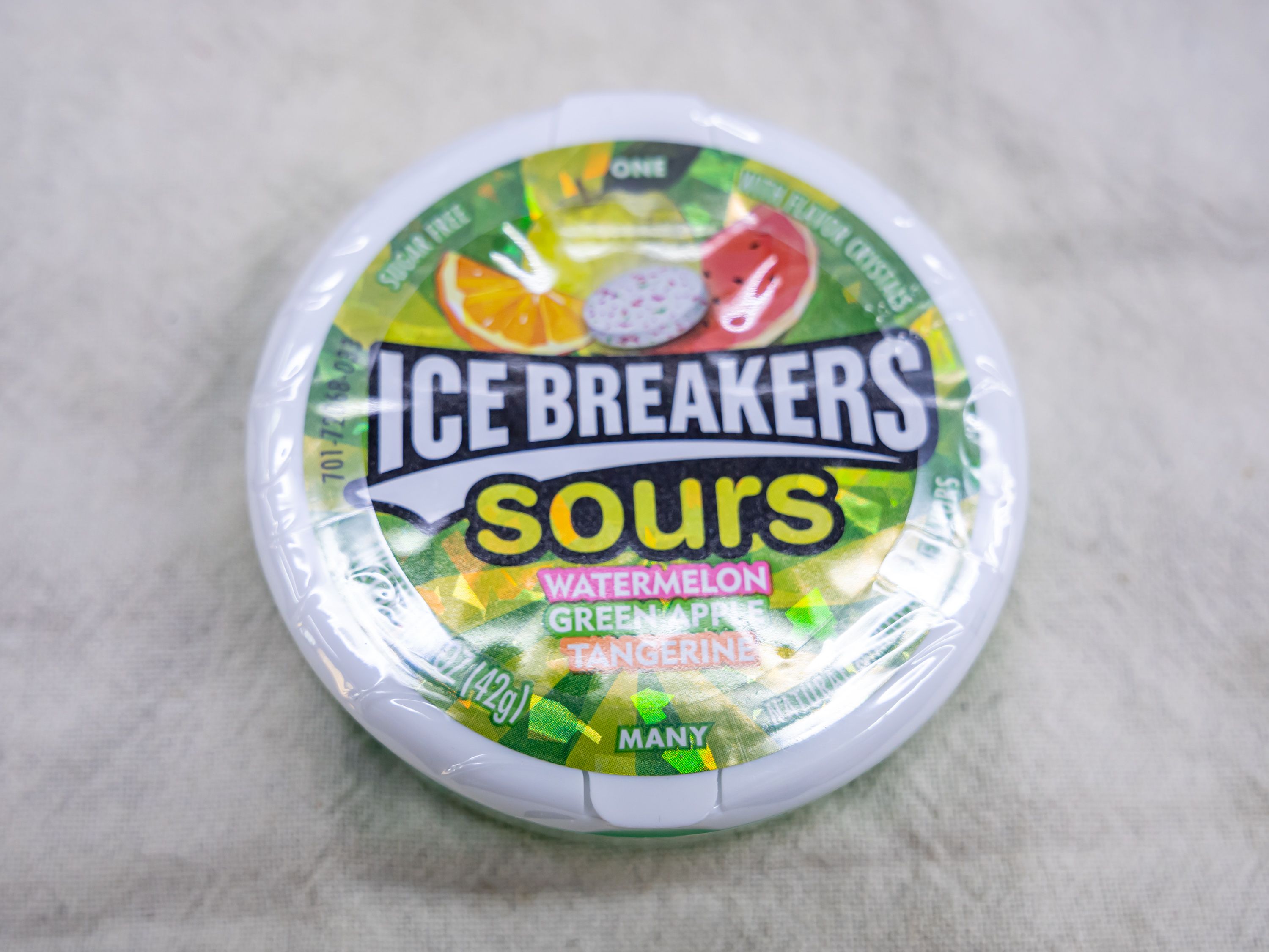 Order Ice Breakers sour mixed berry +strawberry + cherry gum food online from Quentin Deli and Grocery store, Brooklyn on bringmethat.com