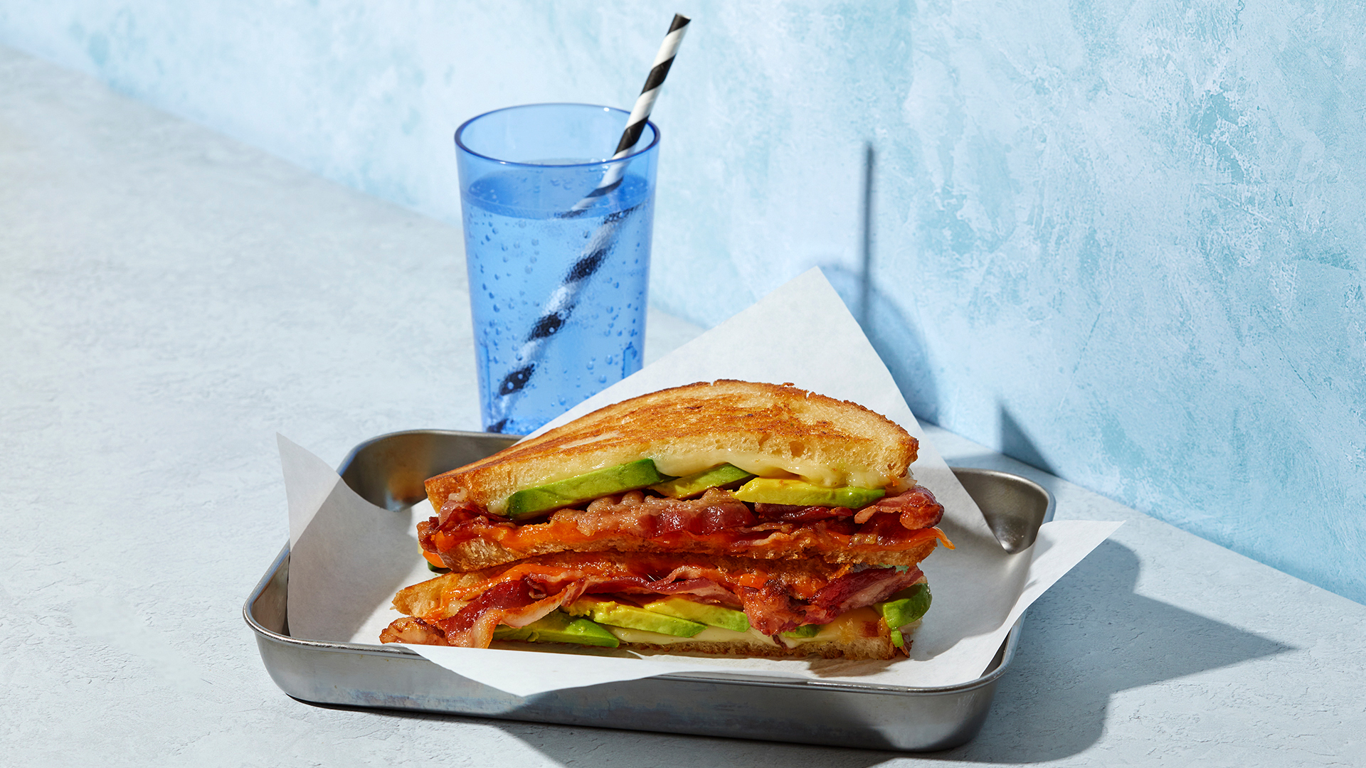 Order The Bacon Avocado food online from Grilled & Cheesy store, Chicago on bringmethat.com