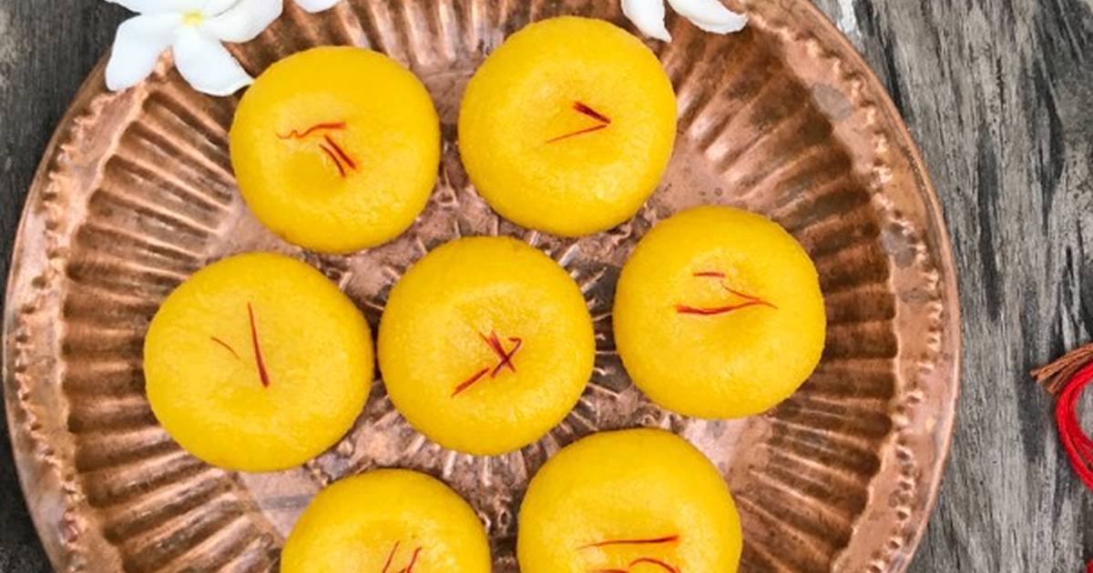 Order Kesar Peda food online from Chef of India store, Jersey City on bringmethat.com