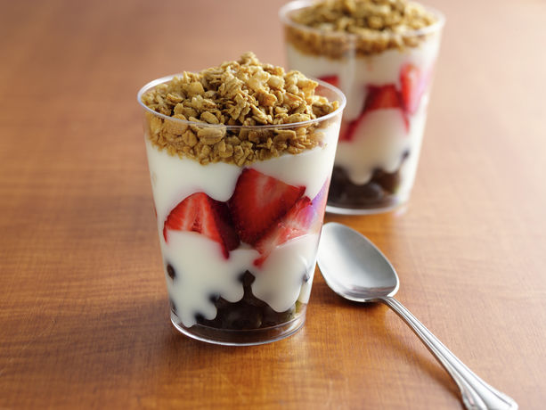 Order Parfait (16oz) food online from Daylight Donuts store, Hilliard on bringmethat.com
