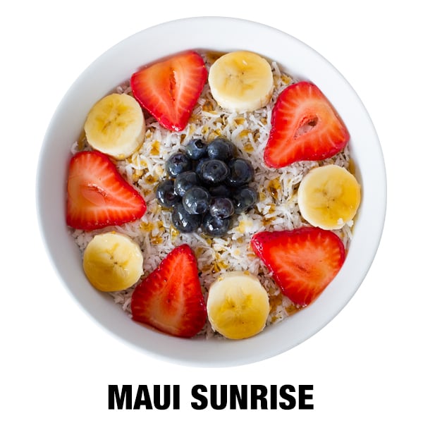 Order Maui Sunrise Bowl food online from Banzai Bowls store, Huntington Beach on bringmethat.com