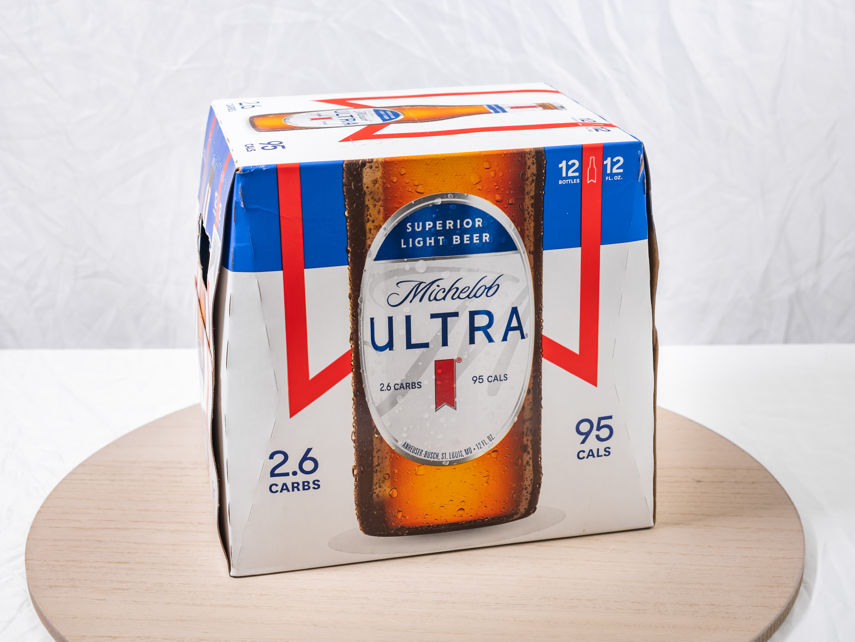 Order 12 Pack of Bottled Michelob Ultra food online from M & G Market store, Highland on bringmethat.com