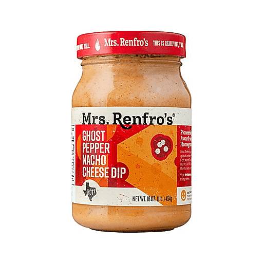 Order Mrs. Renfro's Ghost Pepper Nacho Cheese Dip (16 OZ) 101537 food online from BevMo! store, Greenbrae on bringmethat.com