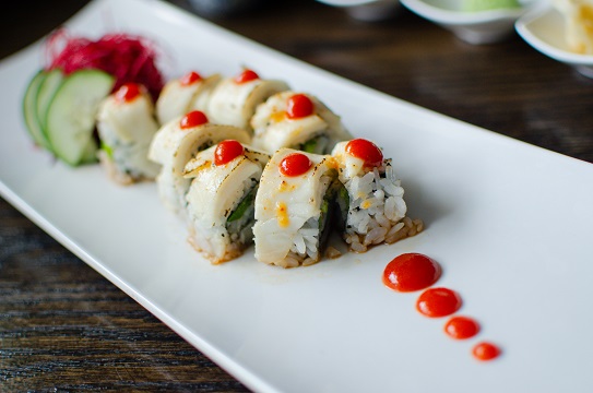 Order Wild Roll food online from Chinese Kitchen Sushi & Grill store, Chicago on bringmethat.com