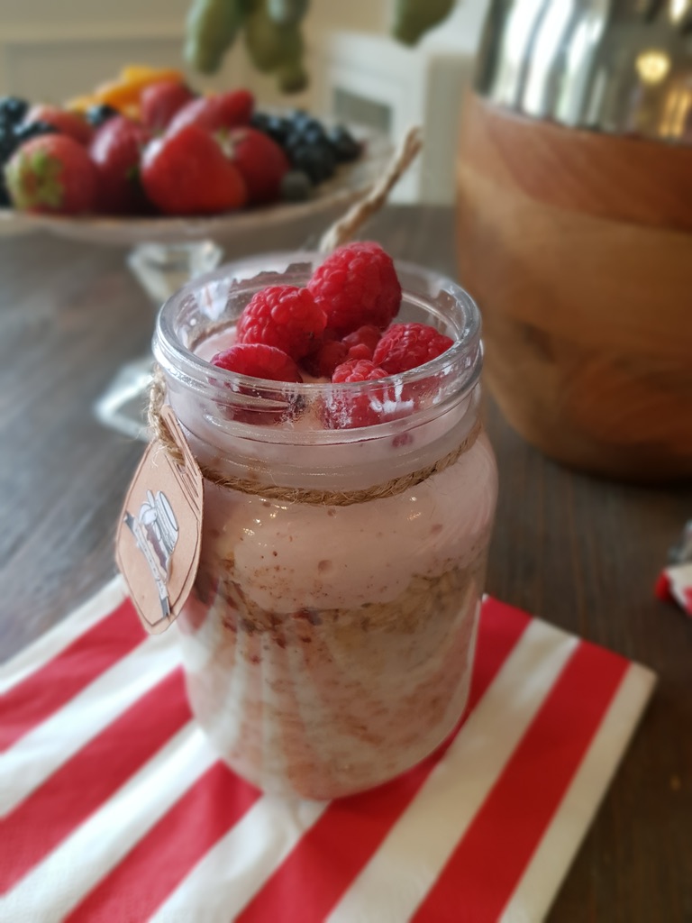Order Raspberry Oats  food online from Heaven In A Jar store, Sugar Land on bringmethat.com
