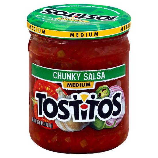 Order Tostitos Salsa 15 OZ food online from Chevron Extramile store, San Jose on bringmethat.com