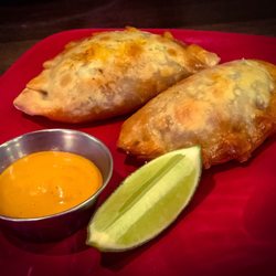 Order Two Beef Empanadas with Rocoto Aioli sauce food online from Lima store, Concord on bringmethat.com