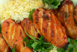 Order 4. Game Hen Kabob food online from Shiraz Shish Kabob store, College Station on bringmethat.com