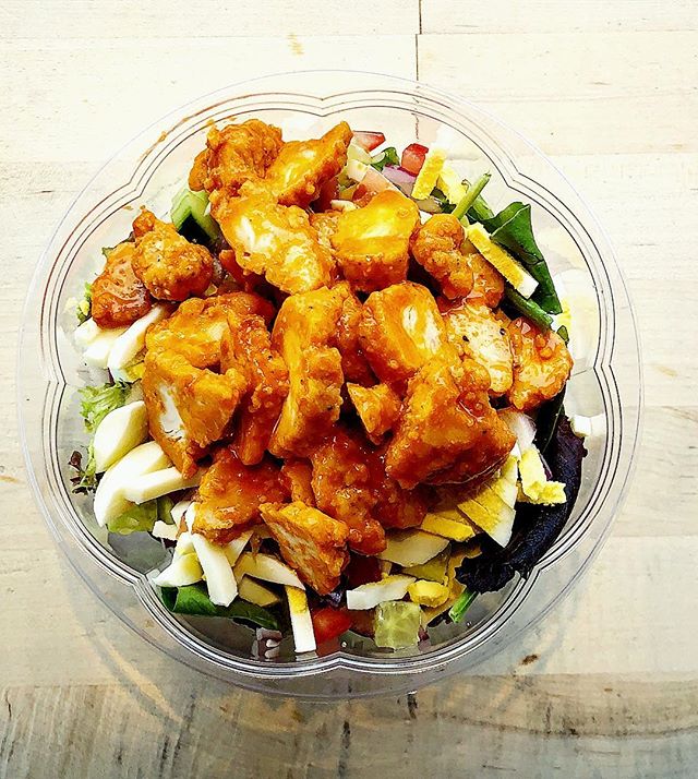 Order Buffalo Chicken Salad food online from Mikey's Pizza store, Westlake on bringmethat.com